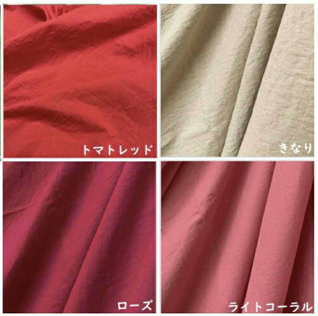 スタンドフリル襟ピンタックワンピース(選べる30色) | 15枚目