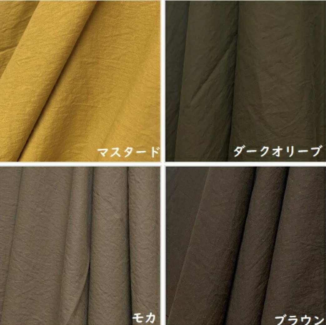 スタンドフリル襟ピンタックワンピース(選べる30色) | 18枚目