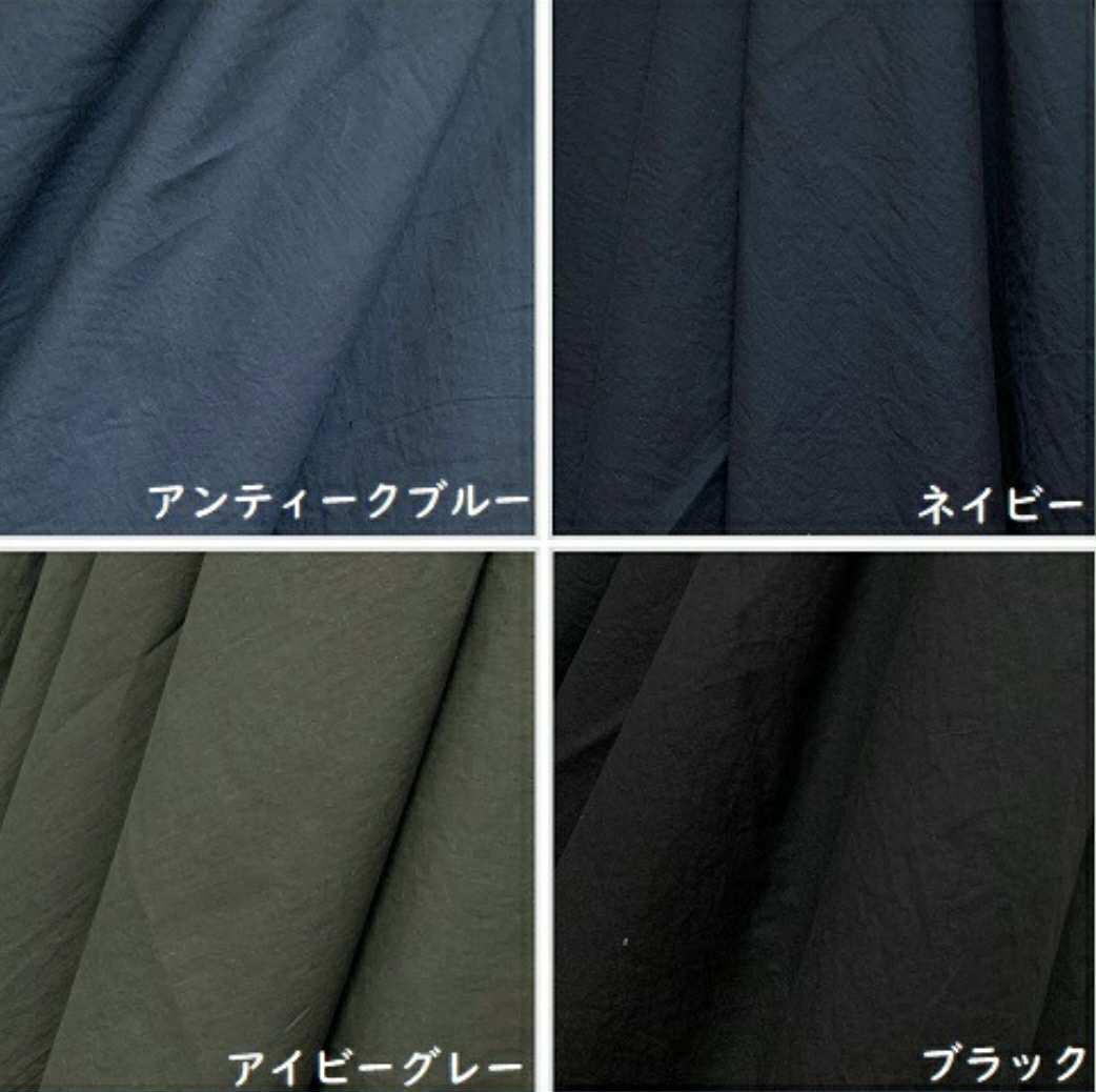 スタンドフリル襟ピンタックワンピース(選べる30色) | 20枚目